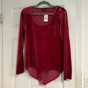 J Crew Velvet Bodysuit